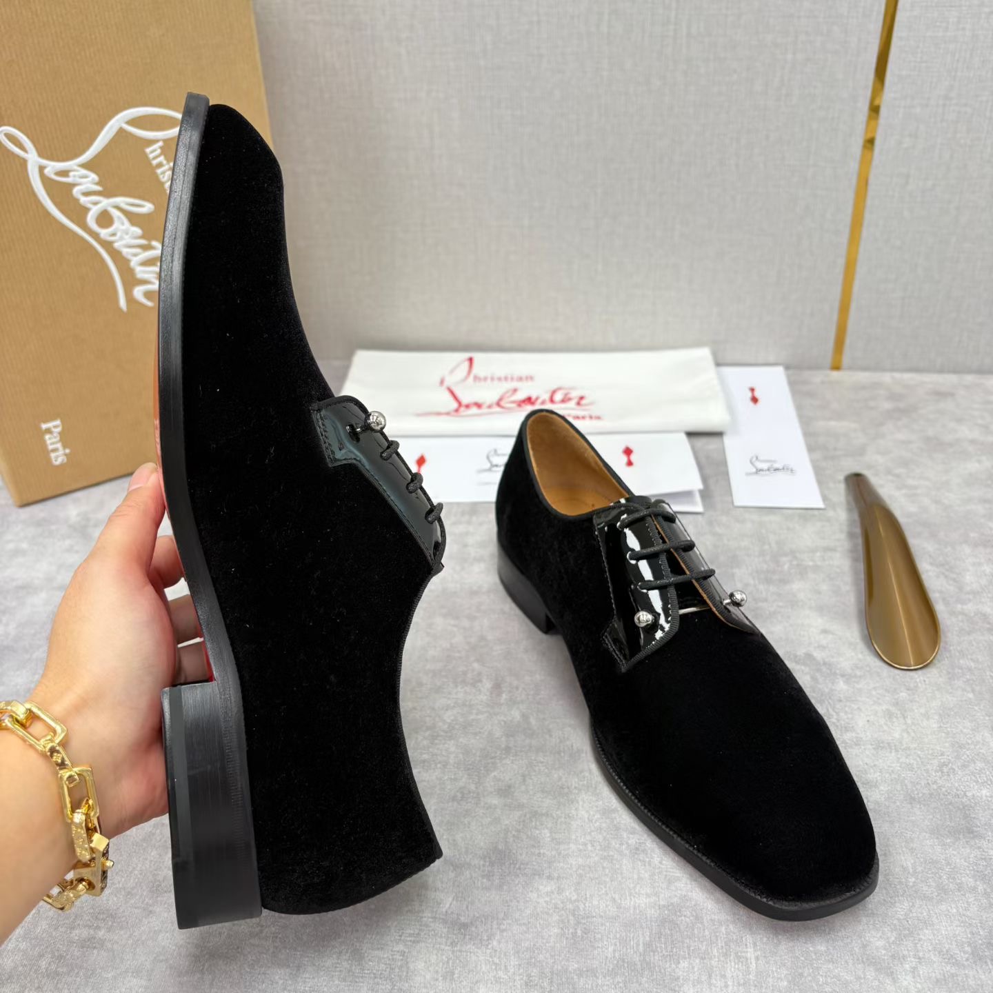Cistian Louboutin shoe